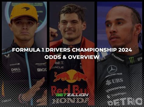 betting odds f1 drivers championship